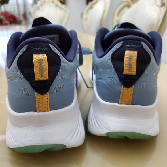 Saucony Guide 15 Women's Running Jacklope, Denim/Aqua S10684-90 - Picture 9 of 11